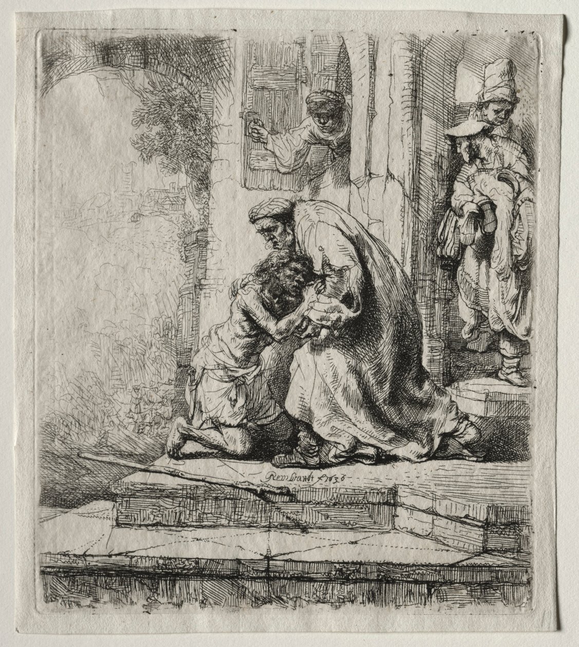 عودة الابن الضال ، 1636. بواسطة رامبرانت فان راين