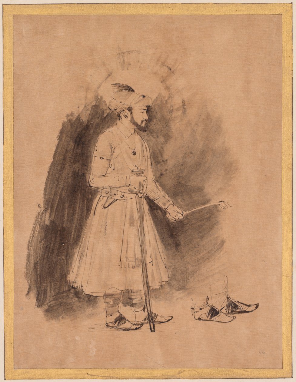 شاه جهان ، ج. 1656–1661. بواسطة رامبرانت فان راين