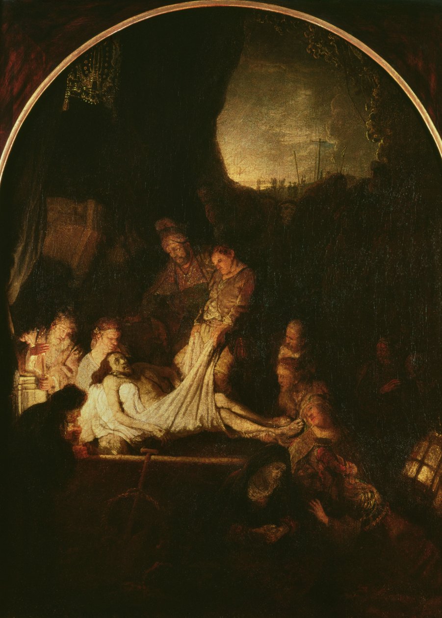 القبر ، ج .1639 بواسطة رامبرانت فان راين