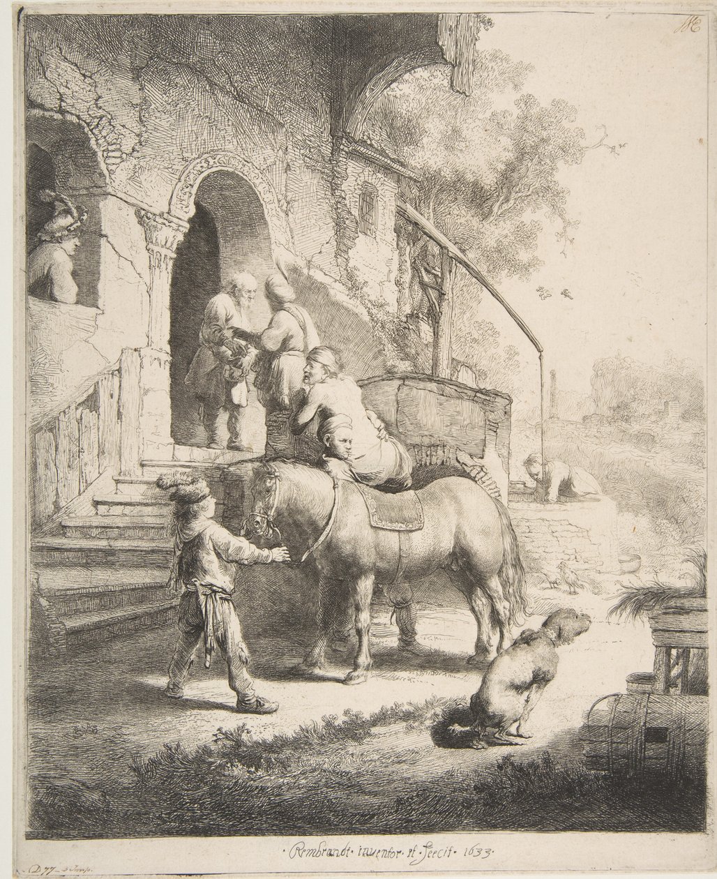 السامري الصالح ، 1633. بواسطة رامبرانت فان راين
