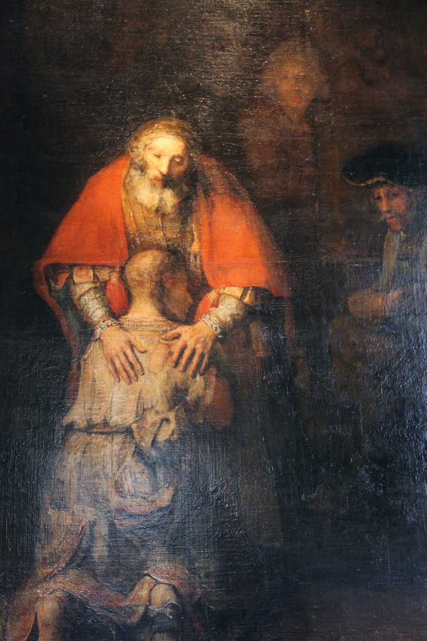 "عودة الابن الضال" ، 1665-c1669 بواسطة رامبرانت فان راين