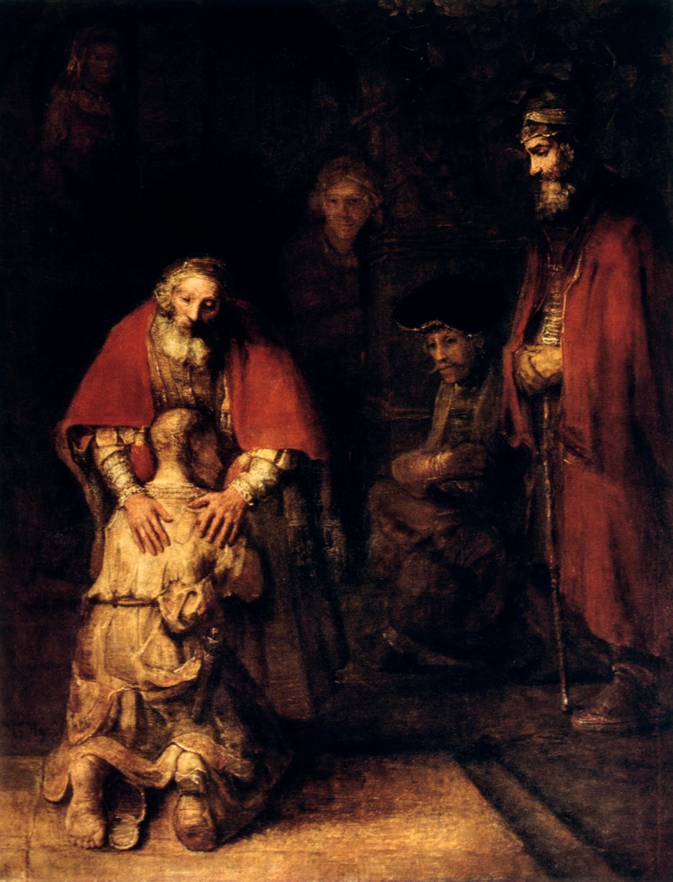 عودة الابن الضال ، c1668 بواسطة رامبرانت فان راين
