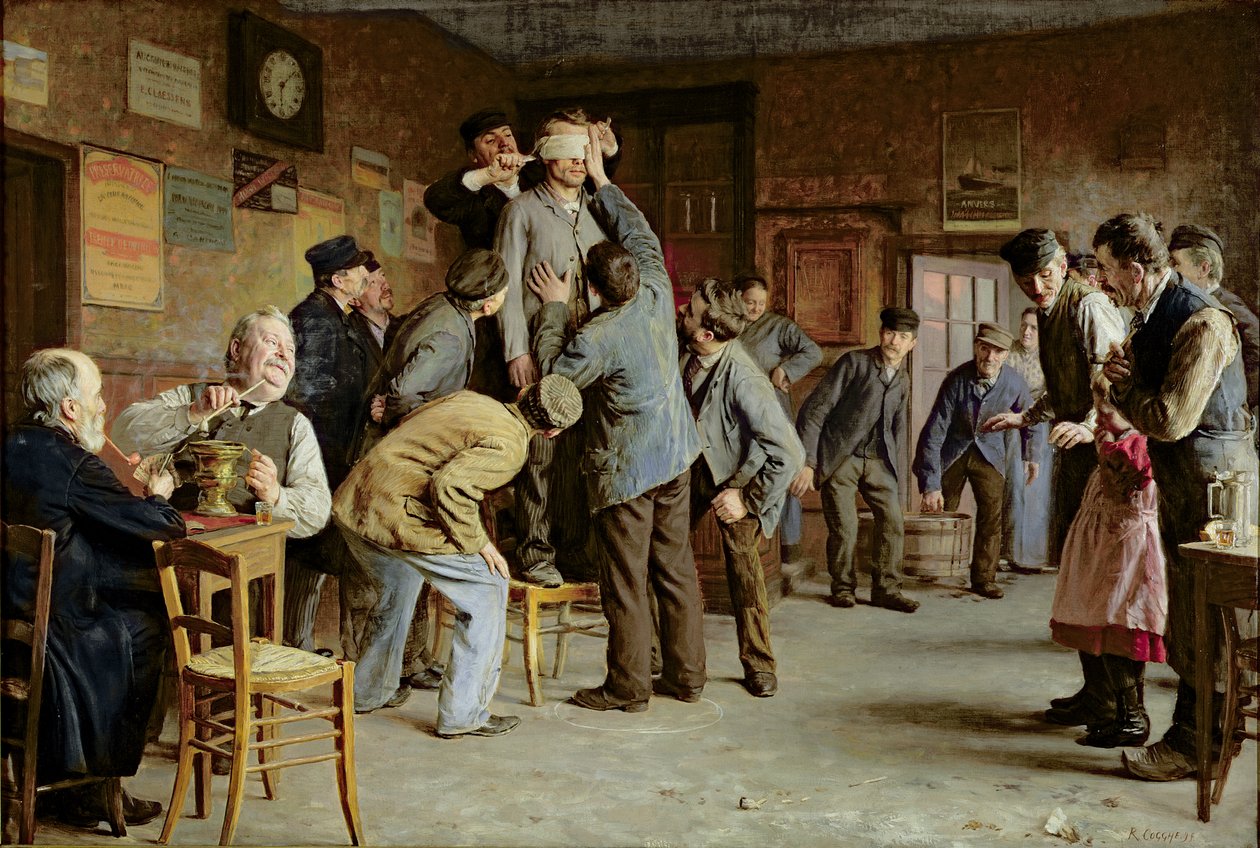 حمام القدم غير المتوقع ، 1895 بواسطة ريمي كوج