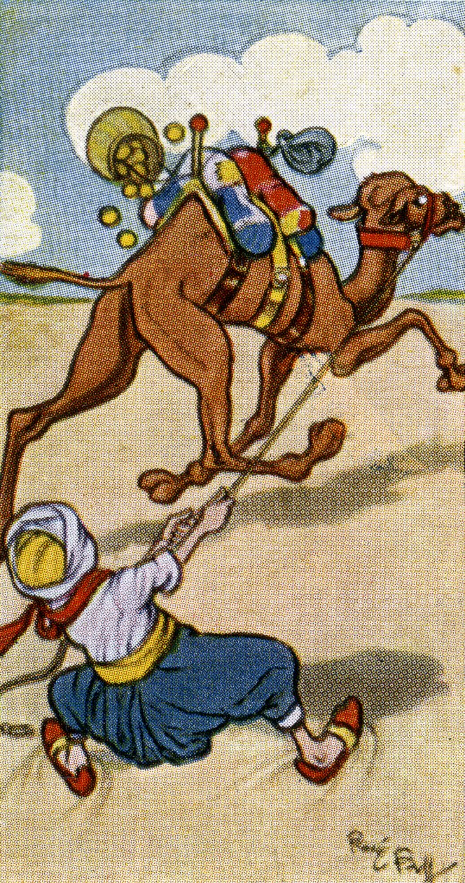 سائق الجمل لديه خططه ، والجمال لديه خططه ، 1932 بواسطة رينيه بول