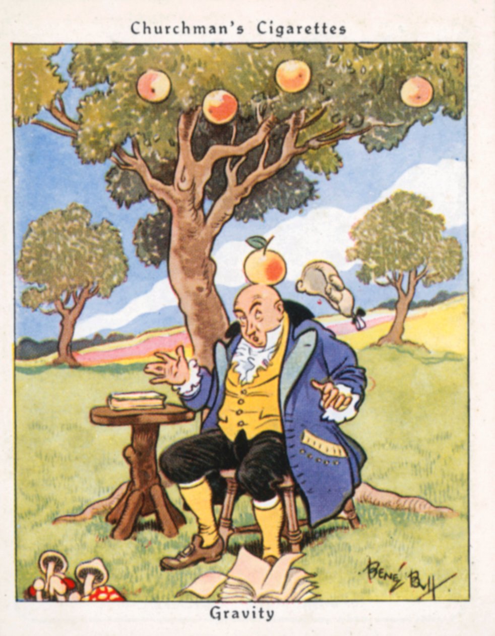 الجاذبية (طباعة حجرية ملونة) بواسطة رينيه بول