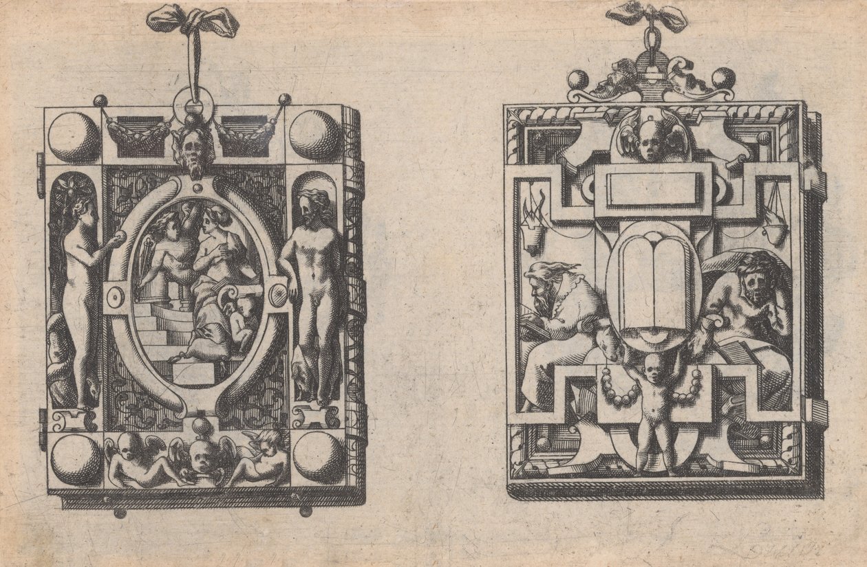 مجوهرات وتصميمات المجوهرات ، كاليفورنيا. 1600-1645. بواسطة رينيه بويفين