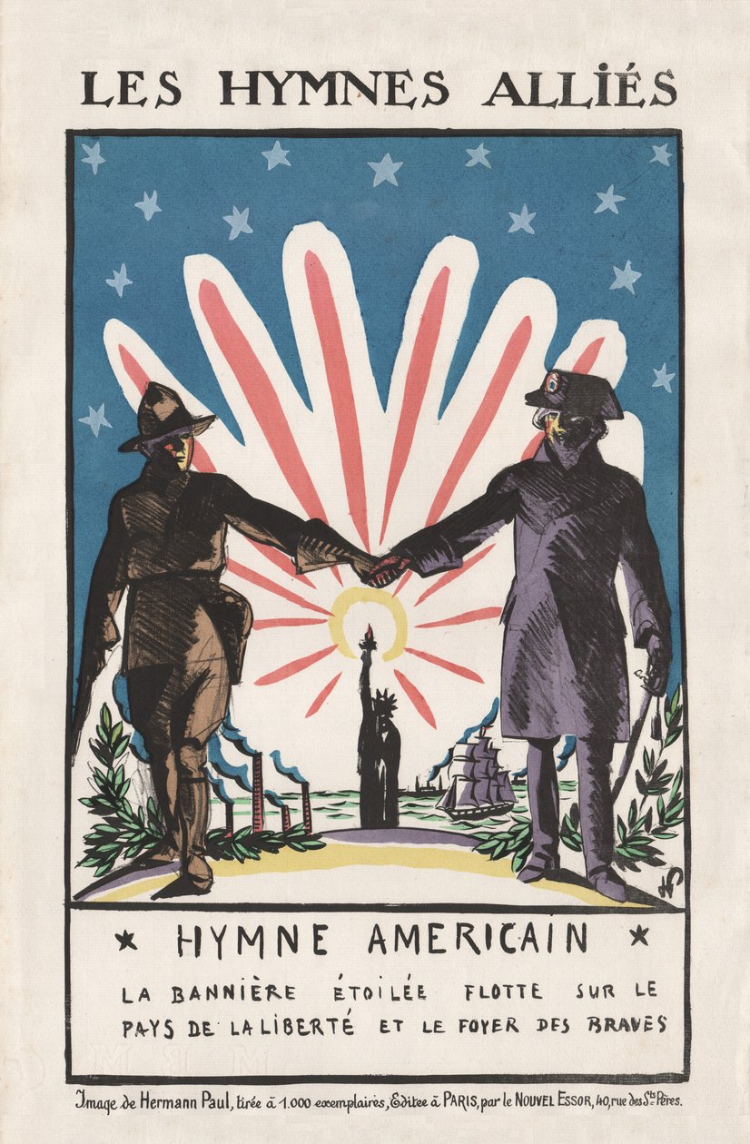 ترانيم الحلفاء ، 1917 بواسطة رينيه جورج هيرمان بول