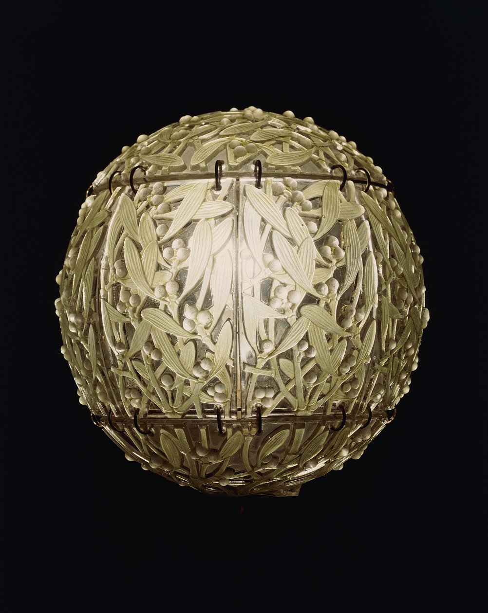 Boule de Gui ، الظل المعلق باللون الأخضر ، بواسطة رينيه جول لاليك