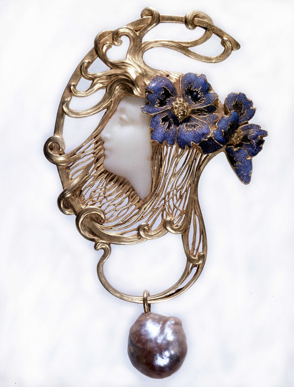 Jewellery, pendant by Rene Lalique (1860-1945) بواسطة رينيه جول لاليك