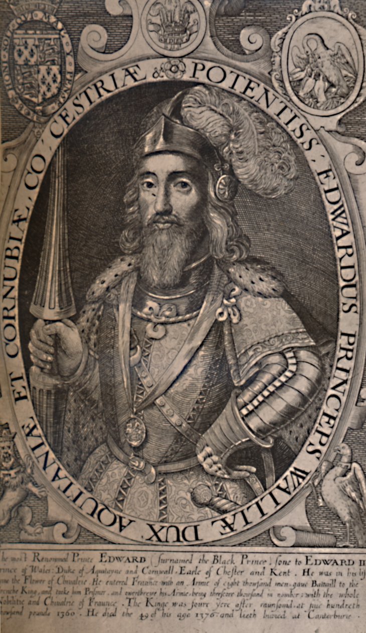 إدوارد ، الأمير الأسود ، c1618 1894 بواسطة رينولد الستراك