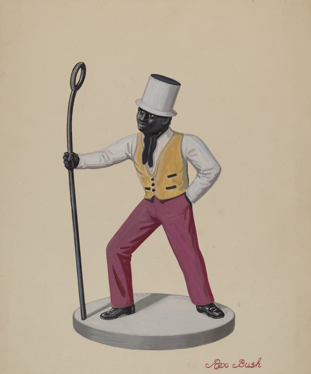 الحديد الزهر Dobbie ، c. 1936. بواسطة ريكس ف بوش