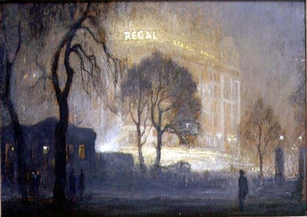 The Regal from Hyde Park في ليلة ضبابية بواسطة ريكس فيكات كول