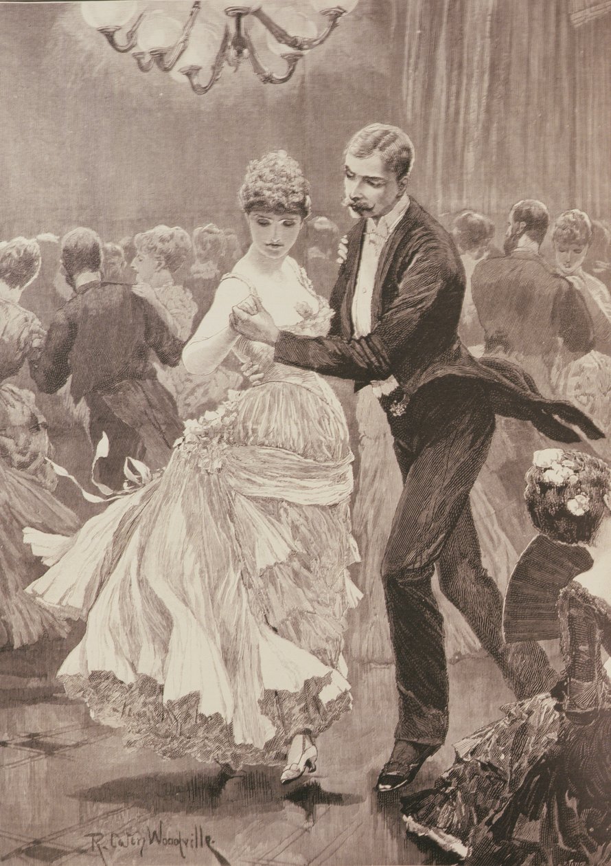 كرة سكوير ، من "أخبار لندن المصورة" ، 3 يونيو 1886 بواسطة ريتشارد كاتون وودفيل جونيور