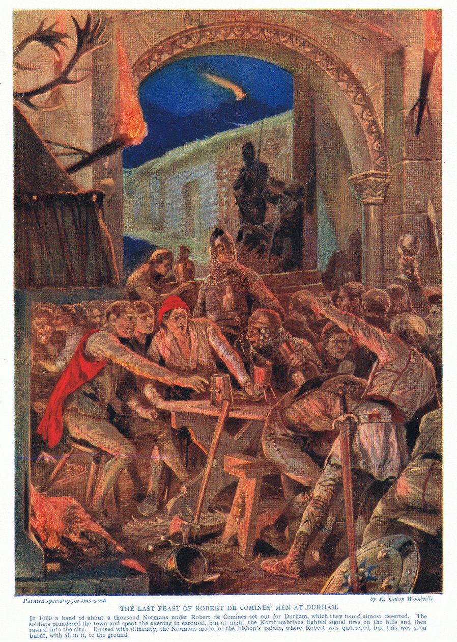 العيد الأخير لروبرت دي كومينز AD1069 ، 1920 بواسطة ريتشارد كاتون وودفيل جونيور