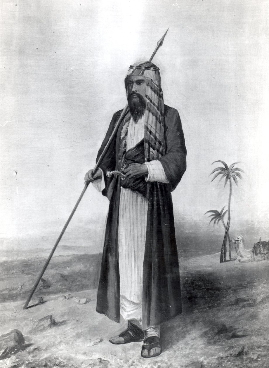 صورة ريتشارد بيرتون (1821-1890) (نقش الألوان) بواسطة ريتشارد فرانسيس بيرتون