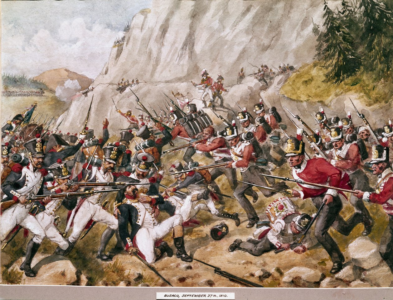 بوساكو ، 27 سبتمبر 1810 ، حوالي 1900 بواسطة ريتشارد سيمكين