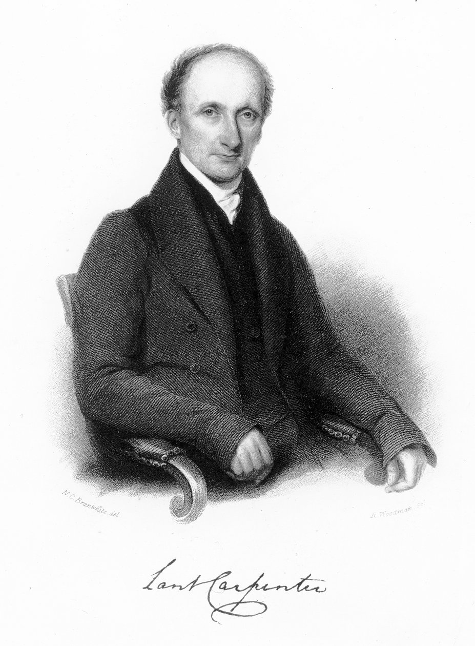 لانت كاربنتر ، وزير الموحدين ، 1837 (نقش الخط والخط) بواسطة ريتشارد وودمان