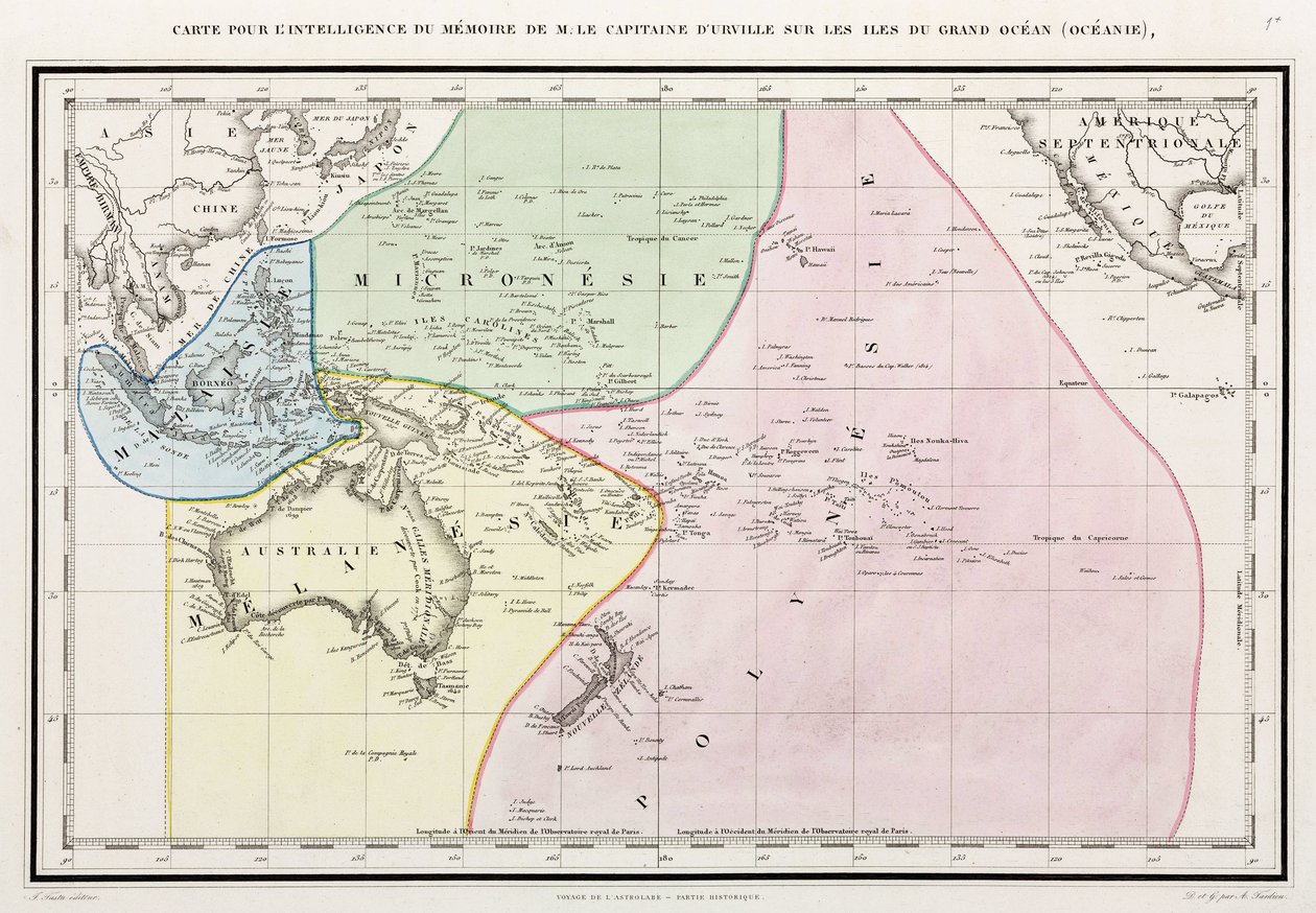 Map of the Pacific Ocean بواسطة ريتشارد (بعد) داد