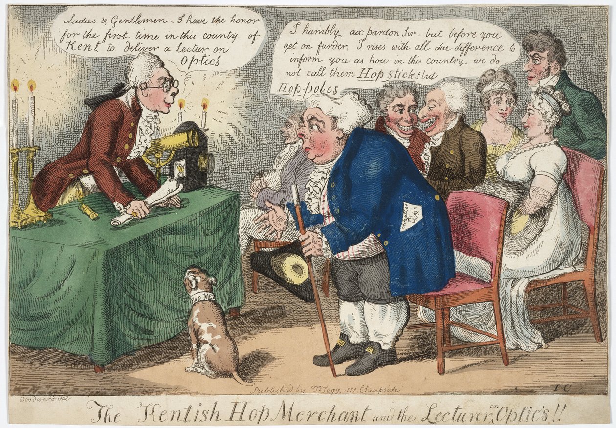 The Kentish Hop Merchant and the Lecturer on Optics
