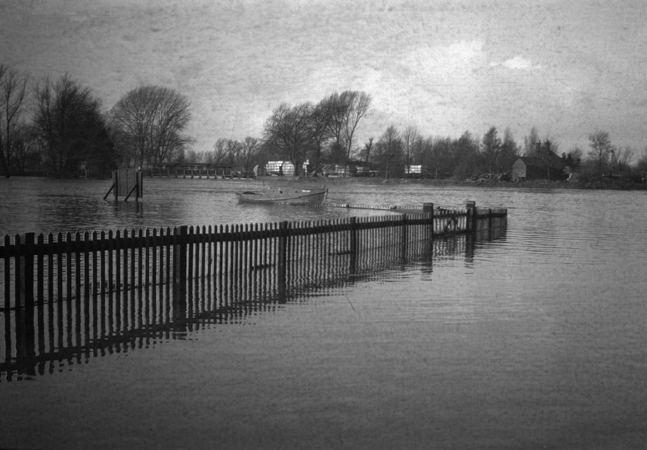 The flooded river Thames بواسطة ريتشارد (بعد) داد