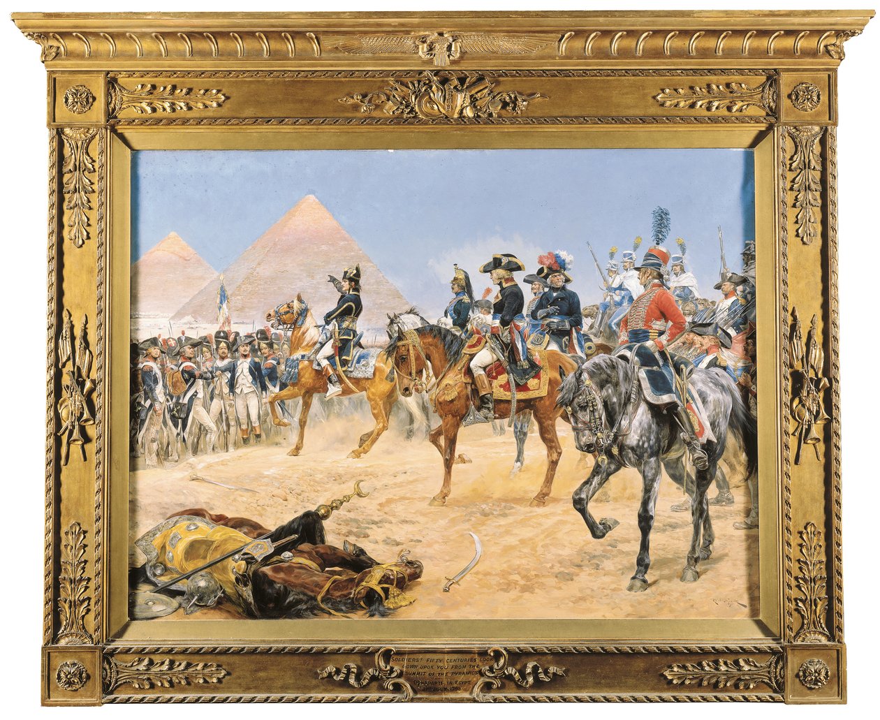 بونابرت في مصر عام 1798 ، 1911 بواسطة ريتشارد كاتون الثاني وودفيل