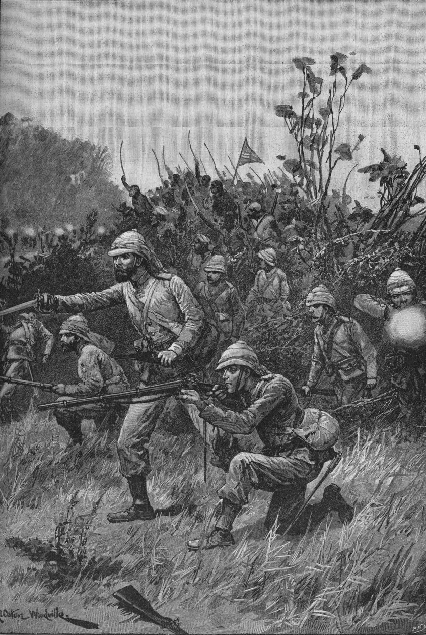 قاد رجال البوني التقدم ، 1902 بواسطة ريتشارد كاتون الثاني وودفيل