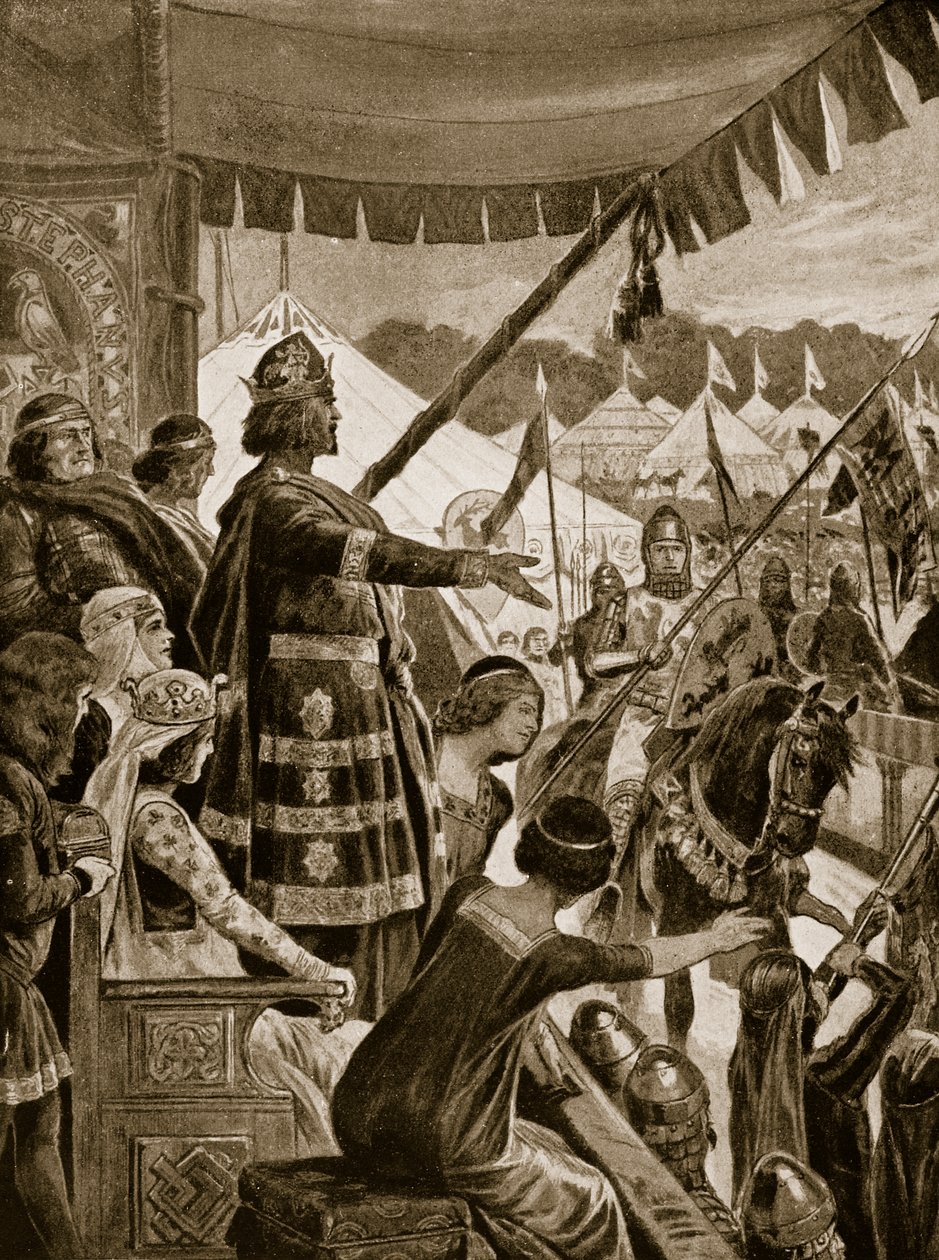 جائزة النصر ، صورة من "قصة هتشنسون عن الأمة البريطانية" ، ص 1920 بواسطة ريتشارد كاتون وودفيل جونيور
