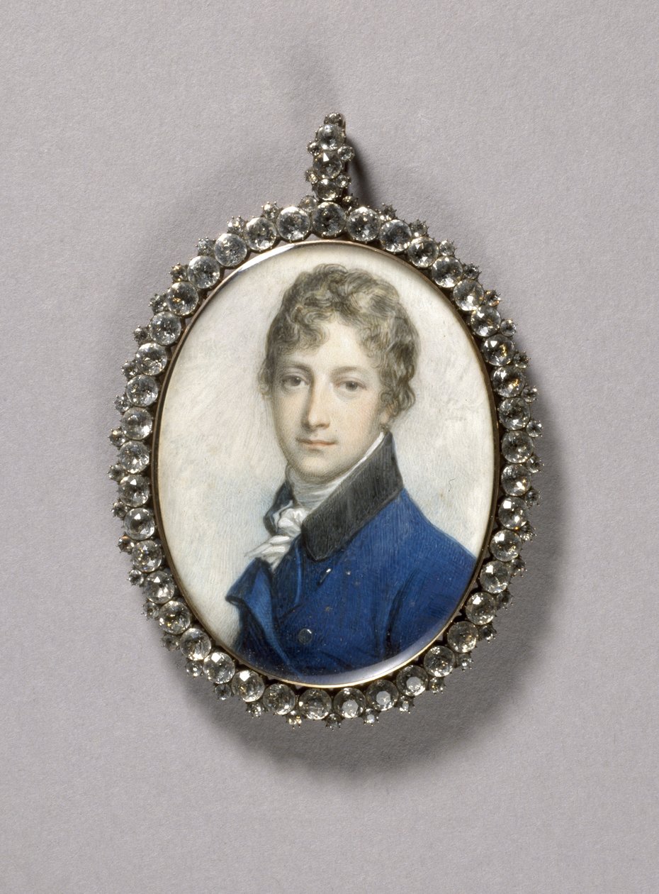 صورة مصغرة لجون نوريس من هيوجيندين ، c.1795-1800 بواسطة ريتشارد كوسواي