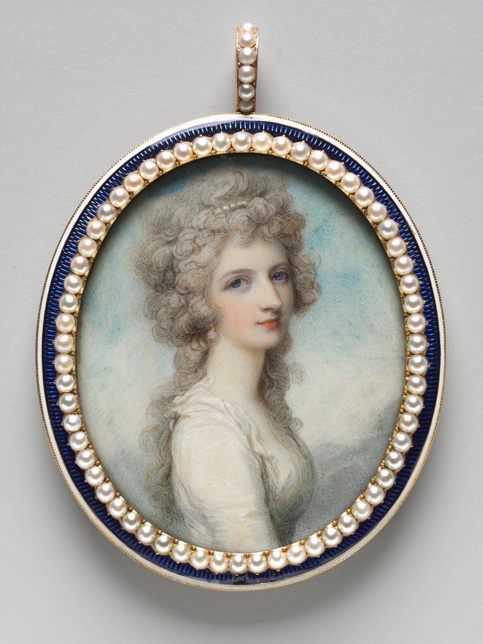 صورة ماري فرانسيس فاني سوينبرن ، ج. 1786. بواسطة ريتشارد كوسواي