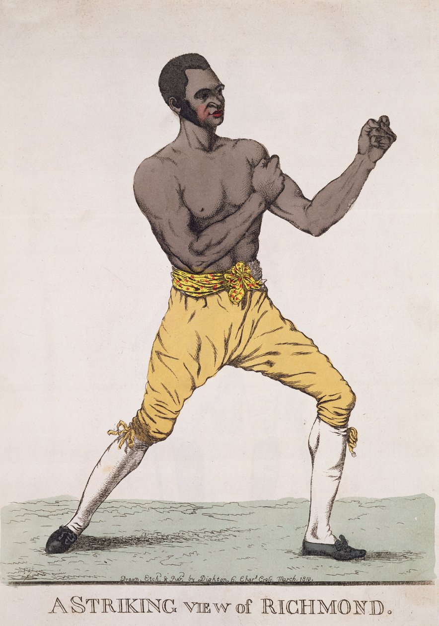 منظر مدهش لريتشموند ، نشر عام 1810 (النقش الملون) بواسطة ريتشارد دايتون