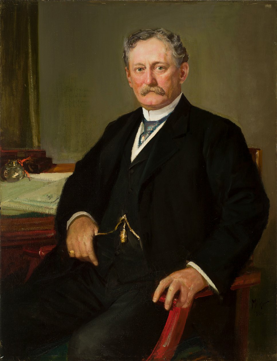 ديفيد رولاند فرانسيس (1850-1927) بواسطة ريتشارد إي ميلر