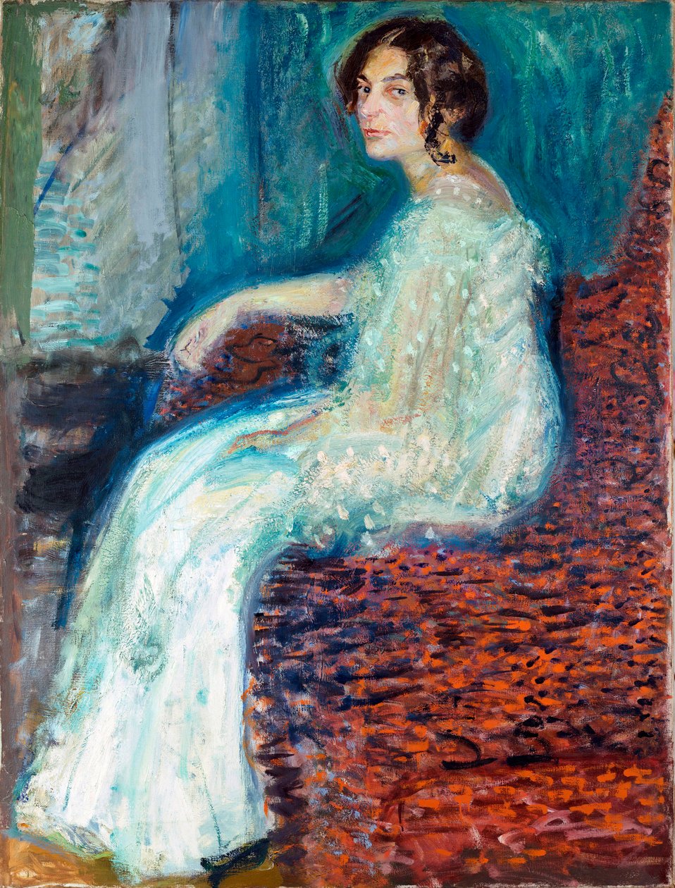 صورة هنريكا كوهن - لوحة لريتشارد غيرستل (1883-1908) بواسطة ريتشارد جيرستل