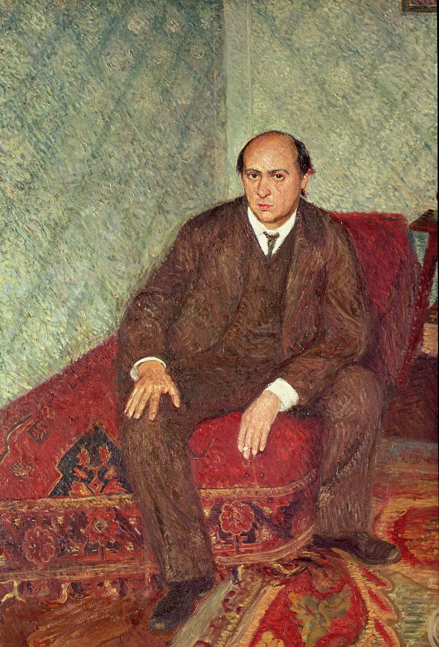 صورة لأرنولد شونبرغ (1874-1951) ، c.1905-6 بواسطة ريتشارد جيرستل