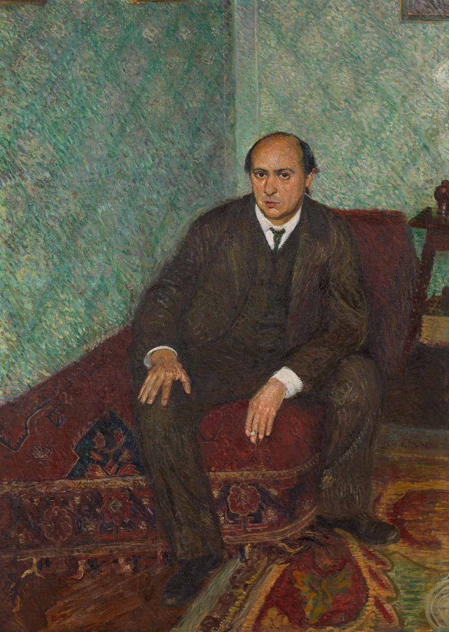 صورة لأرنولد شونبرغ ، ج. 1907. بواسطة ريتشارد جيرستل