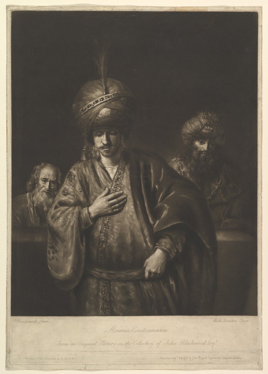 إدانة هامانز ، 1740-75. بواسطة ريتشارد هيوستن