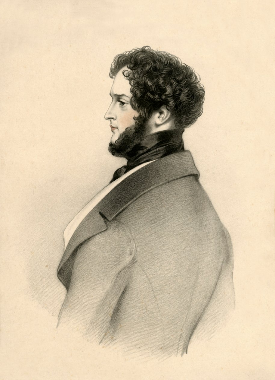 ألفريد دورساي ، 1833. بواسطة ريتشارد جيمس لين