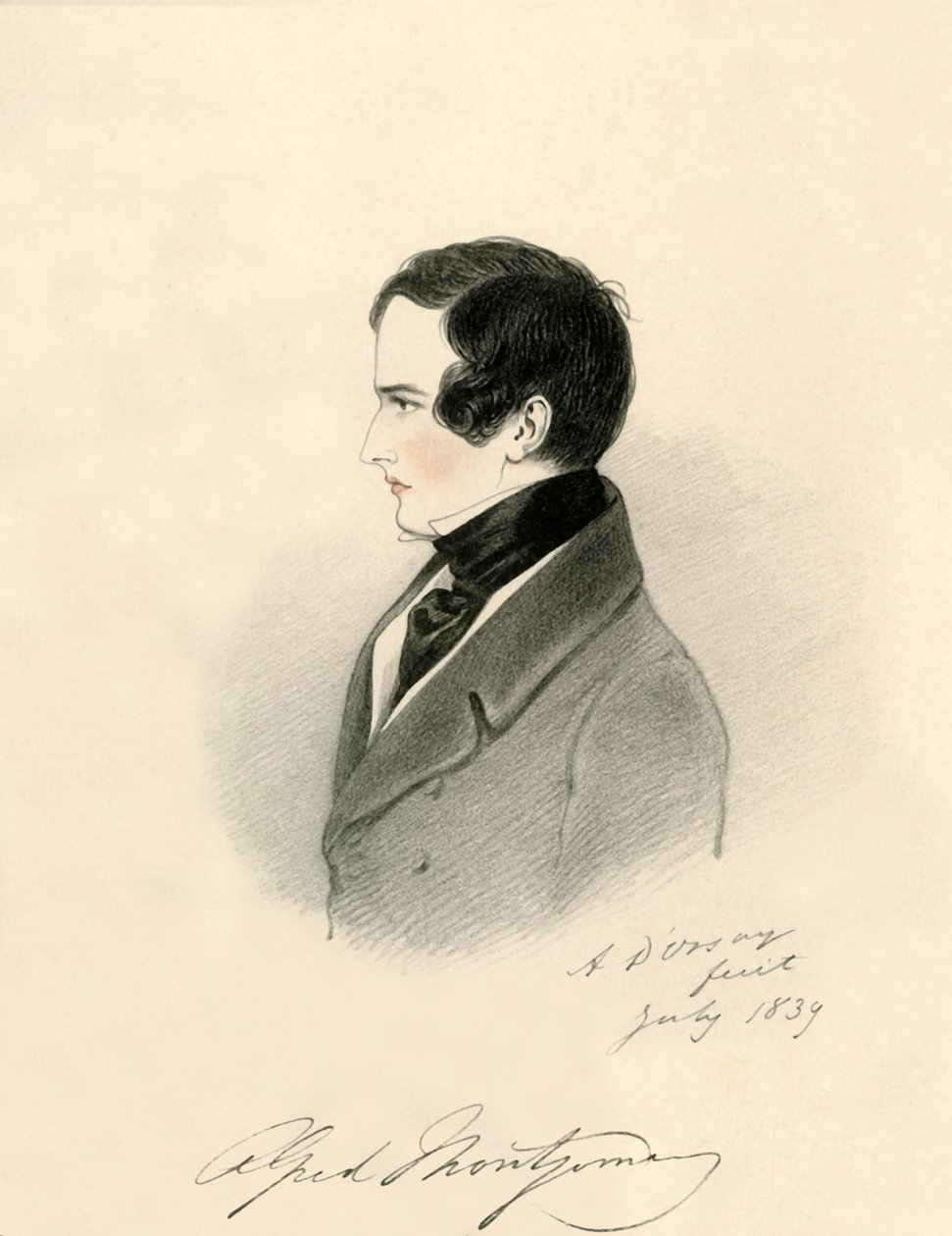 ألفريد مونتجومري ، 1839. بواسطة ريتشارد جيمس لين