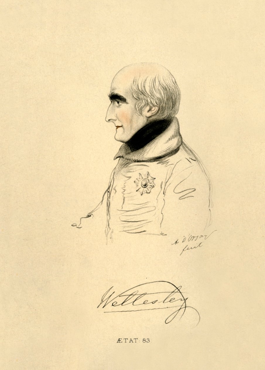 ماركيز ويليسلي ، 1833. بواسطة ريتشارد جيمس لين