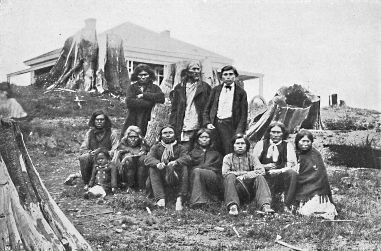 هنود نهر فريزر ، كولومبيا البريطانية ، كندا ، 1912 بواسطة ريتشارد ماينارد
