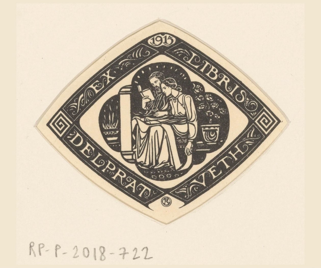 السابق libris من Delprat-Veth بواسطة ريتشارد نيكولاس رولاند هولست