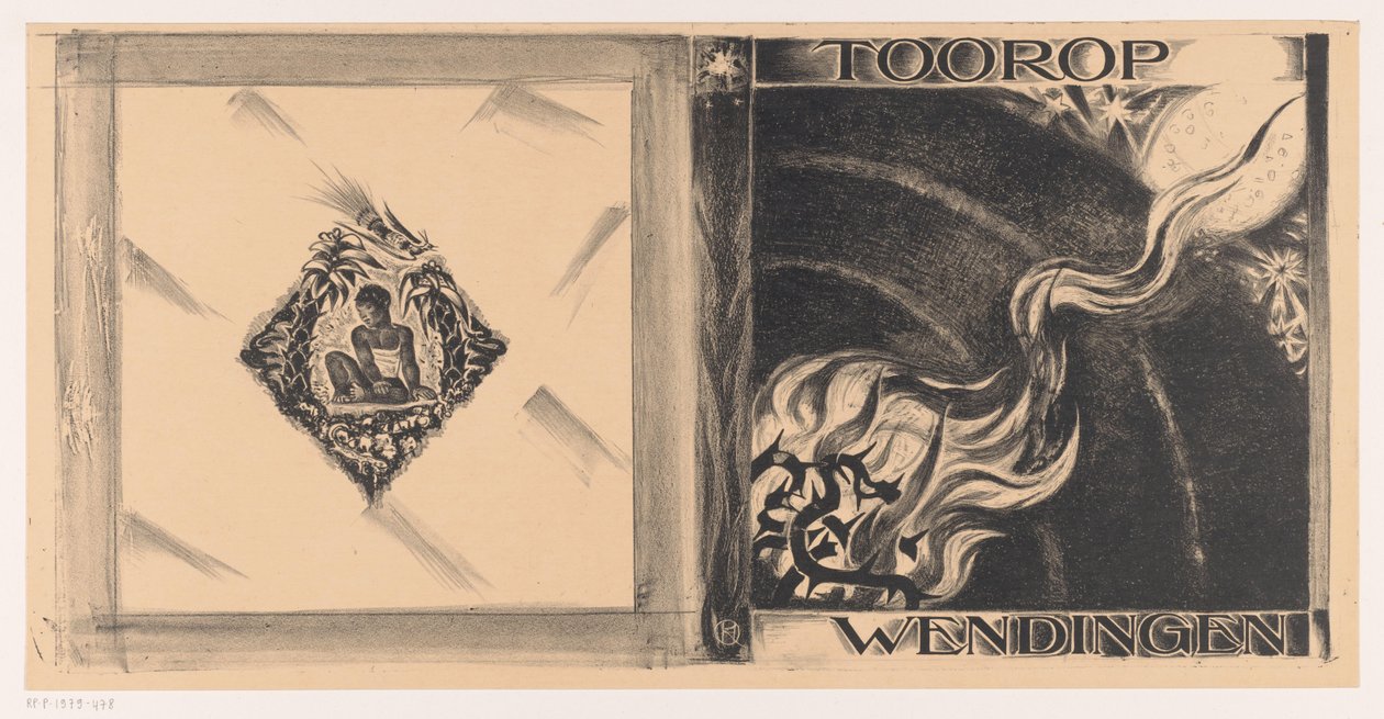 تصميم الغلاف لـ: Wendingen، Tooropnummer، 1928 بواسطة ريتشارد نيكولاس رولاند هولست