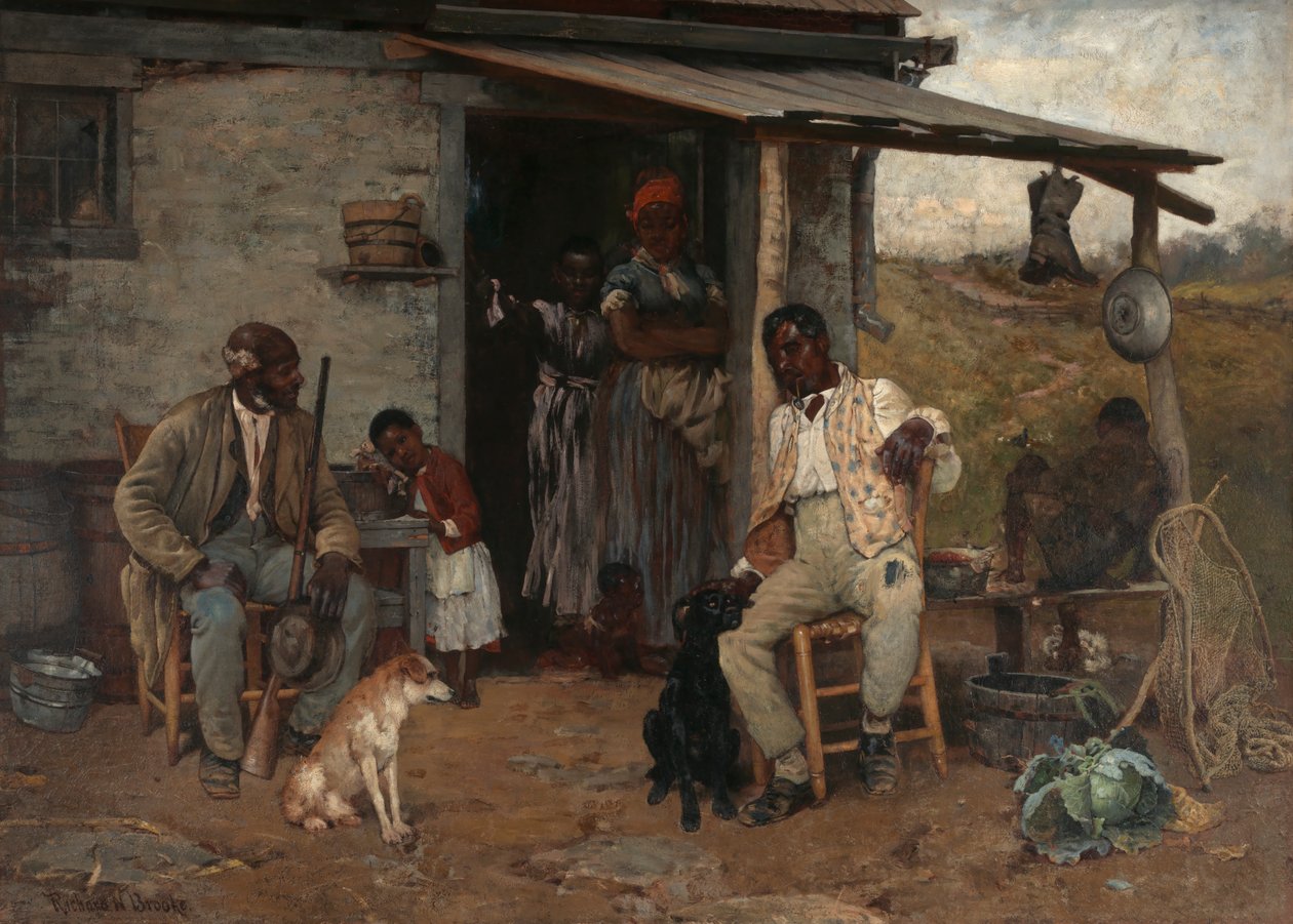 مقايضة الكلاب ، 1881. بواسطة ريتشارد نوريس بروك