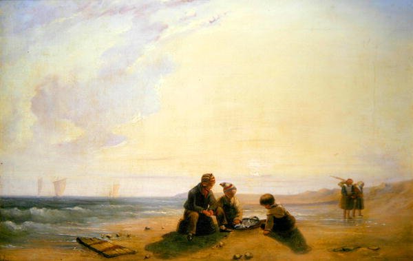المشهد الساحلي الفرنسي بواسطة ريتشارد باركس (Attr. To) Bonington
