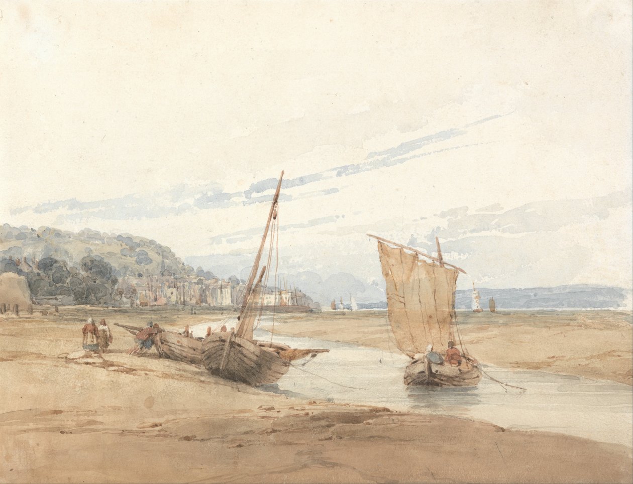 قريب من Honfleur بواسطة ريتشارد باركس بونينجتون