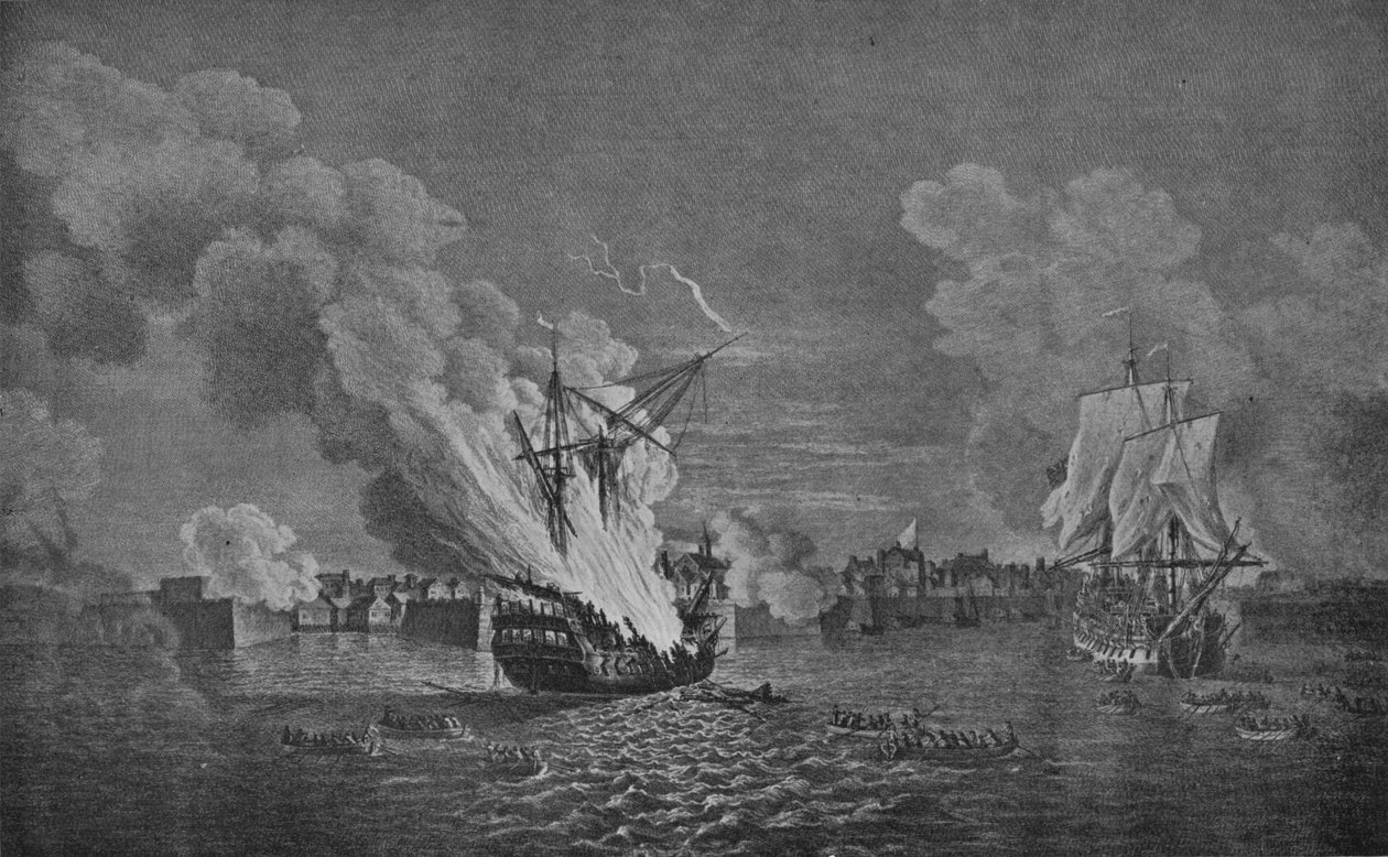 قطع القضية في لويسبورغ ، c1760 بواسطة ريتشارد باتون