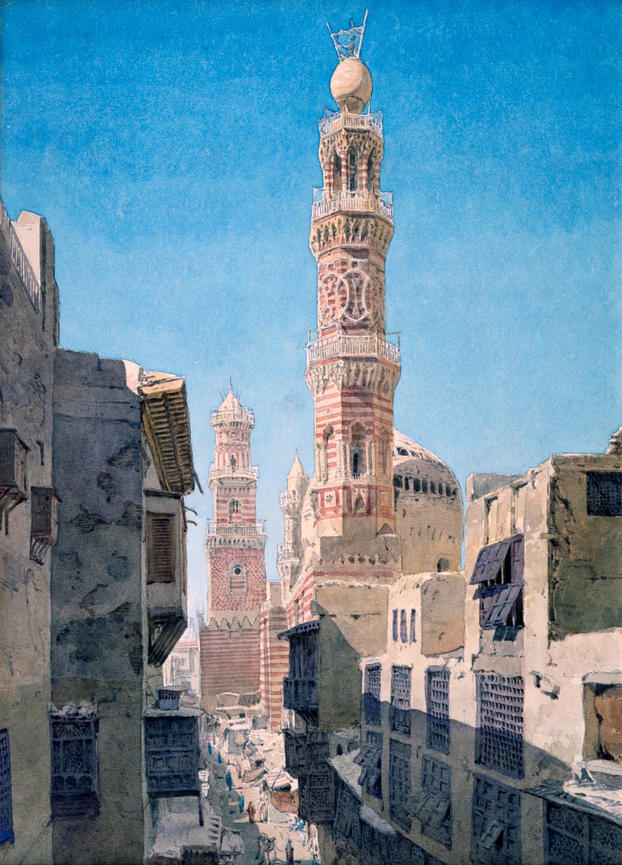 Souk al Nahhassin, Cario, 1866 بواسطة ريتشارد فيني سبايرس