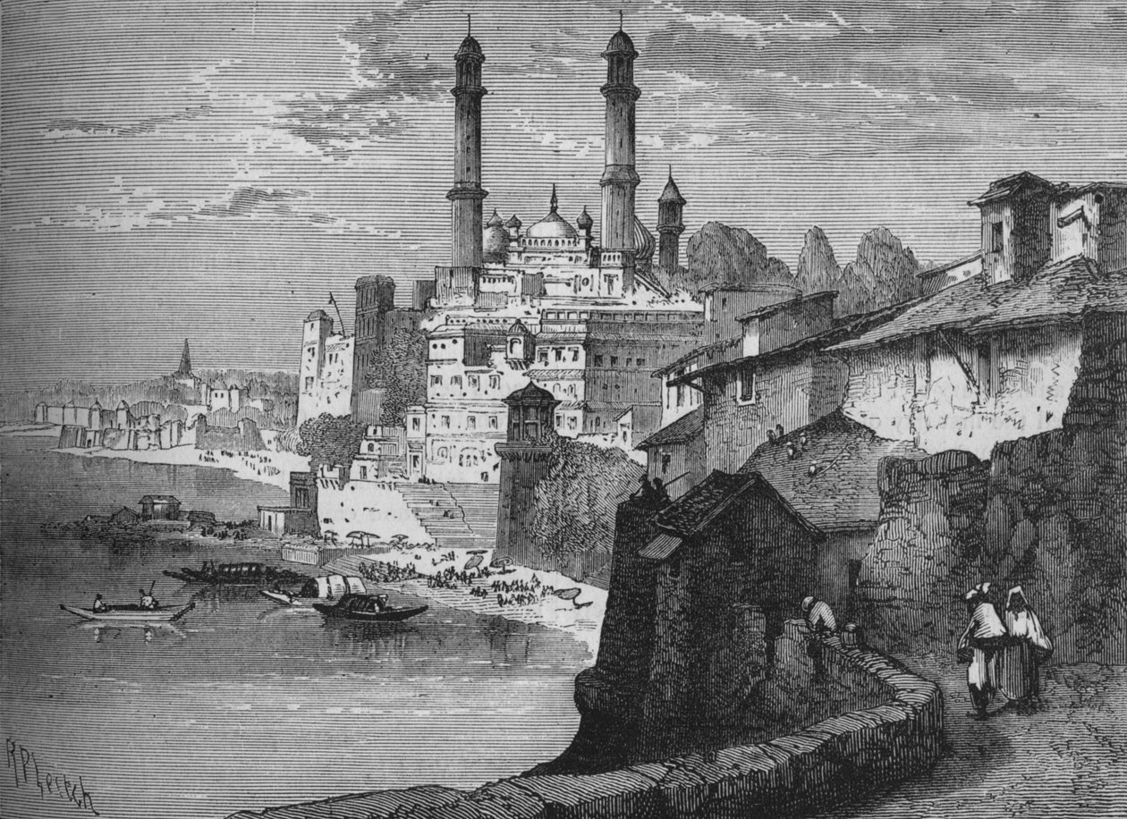 Benares ، c1880 بواسطة ريتشارد مديرة ليتش