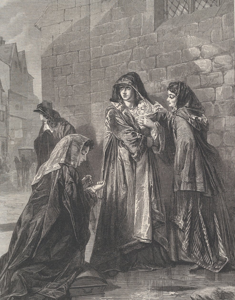 رحلة ملكة جيمس الثانية ، من أخبار لندن المصورة ، 3 أغسطس 1872. بواسطة ريتشارد مديرة ليتش