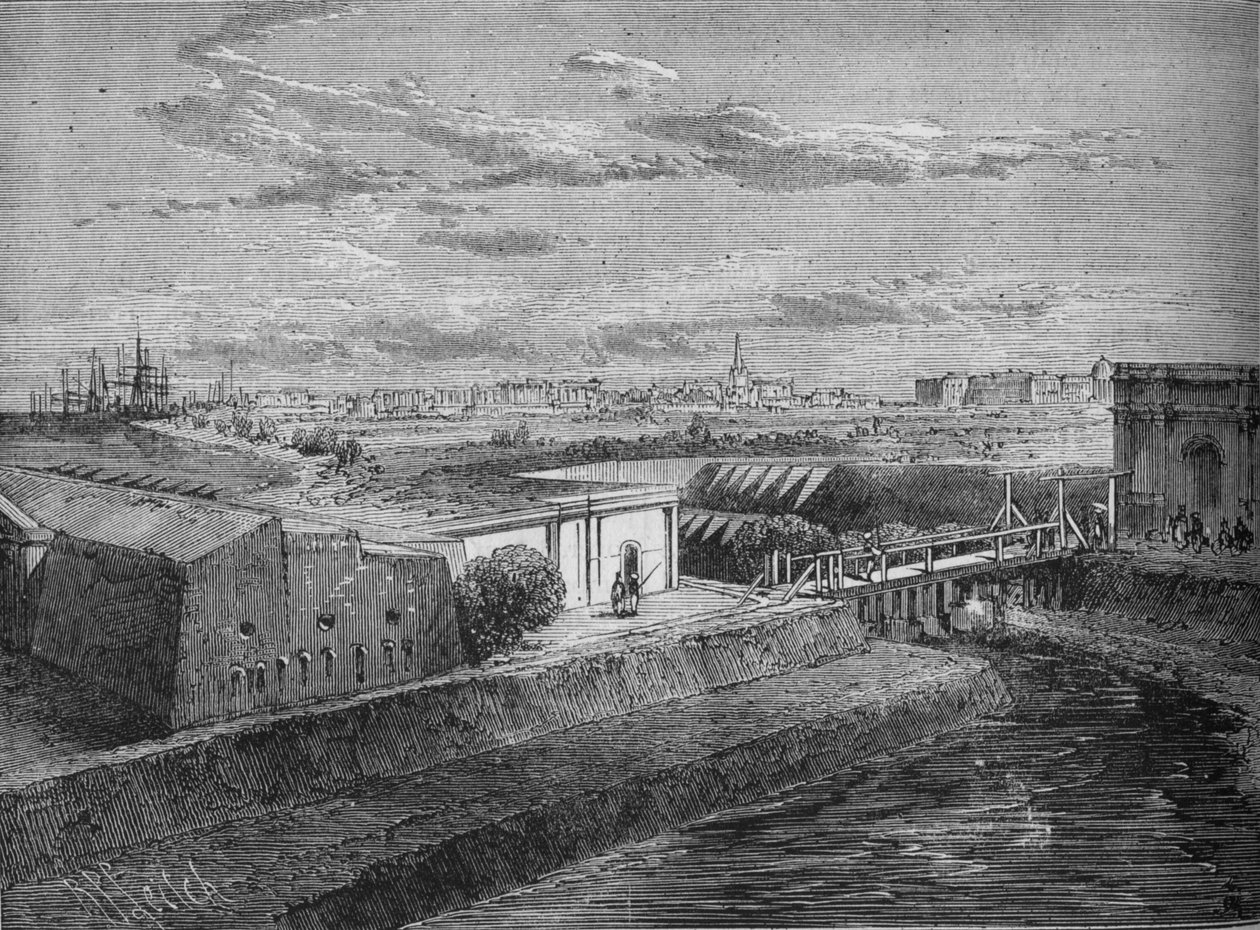 فورت ويليام ، c1880 بواسطة ريتشارد مديرة ليتش