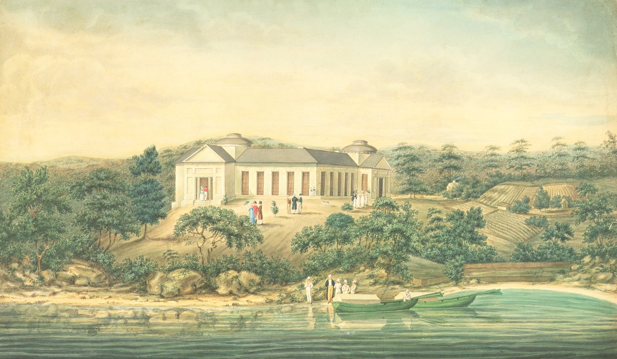 هنرييتا فيلا ، بوينت بايبر ، منزل الكابتن جون بايبر ، 1820 (مرحاض) بواسطة ريتشارد ريد